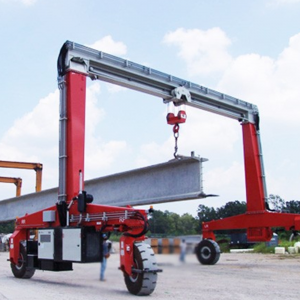 Single Girder Rubber Tyre Gantry Crane