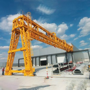 Electric Hoist Semi-gantry Crane