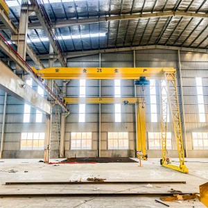 Electric Hoist Semi-gantry Crane