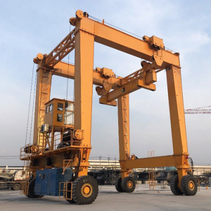 Double Girder Rubber Tyre Gantry Crane