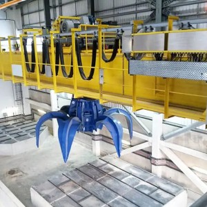 Double Girder Grab Bucket Overhead Crane