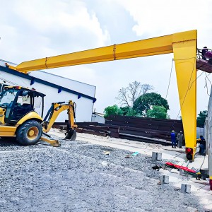 Electric Hoist Semi-gantry Crane