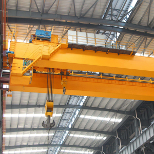 Double Girder Overhead Crane with Hooks