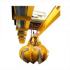 Double Girder Grab Bucket Overhead Crane